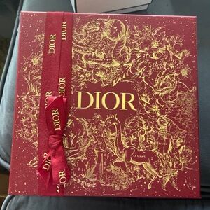 Dior Luxurious Red and Gold Box